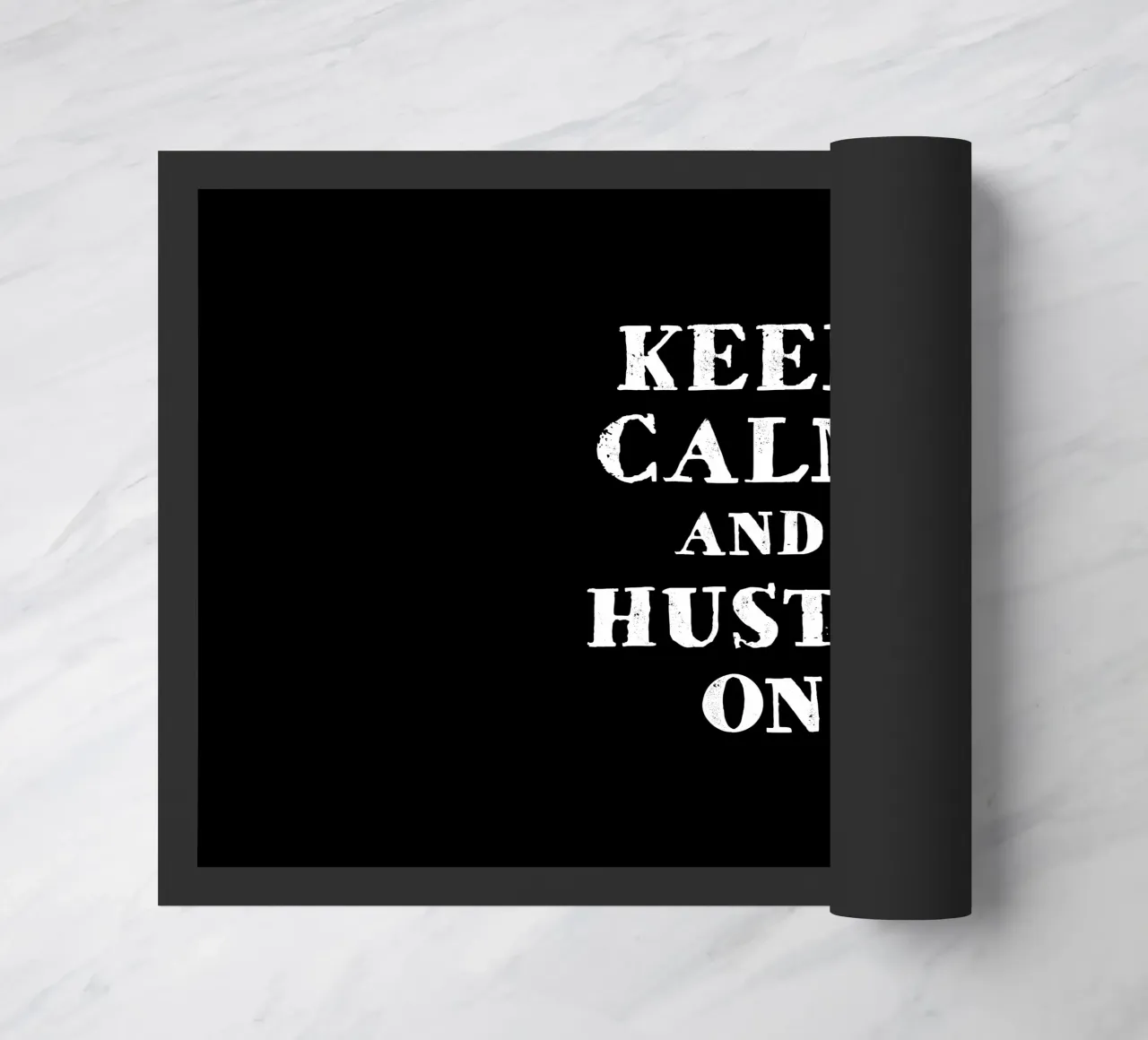 Keep calm and hustle on zerbino da happieeagle