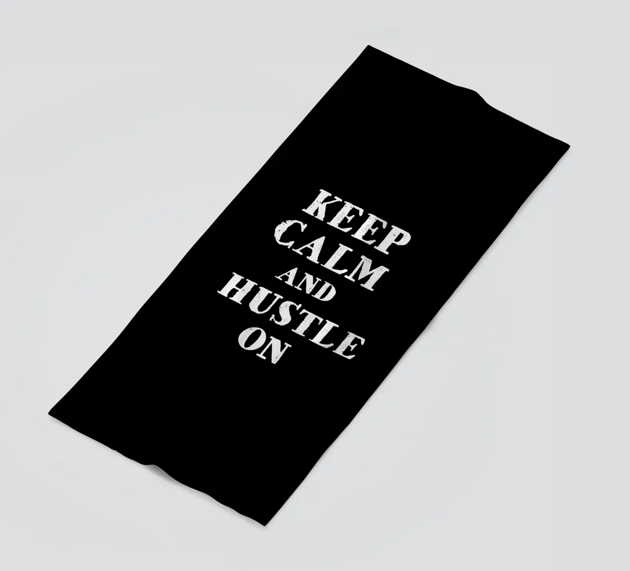 Keep calm and hustle on telo mare da happieeagle