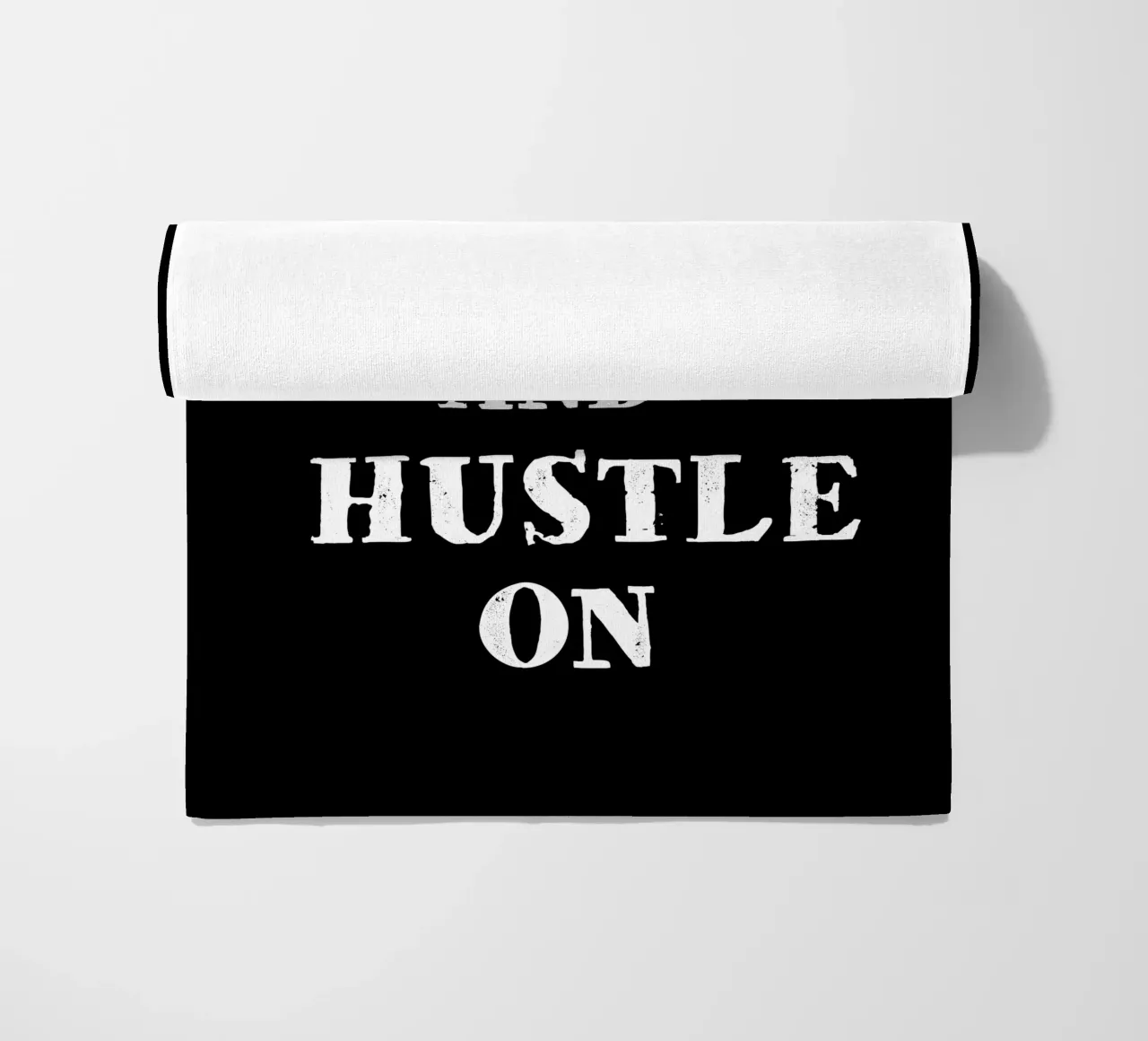 Keep calm and hustle on telo mare da happieeagle