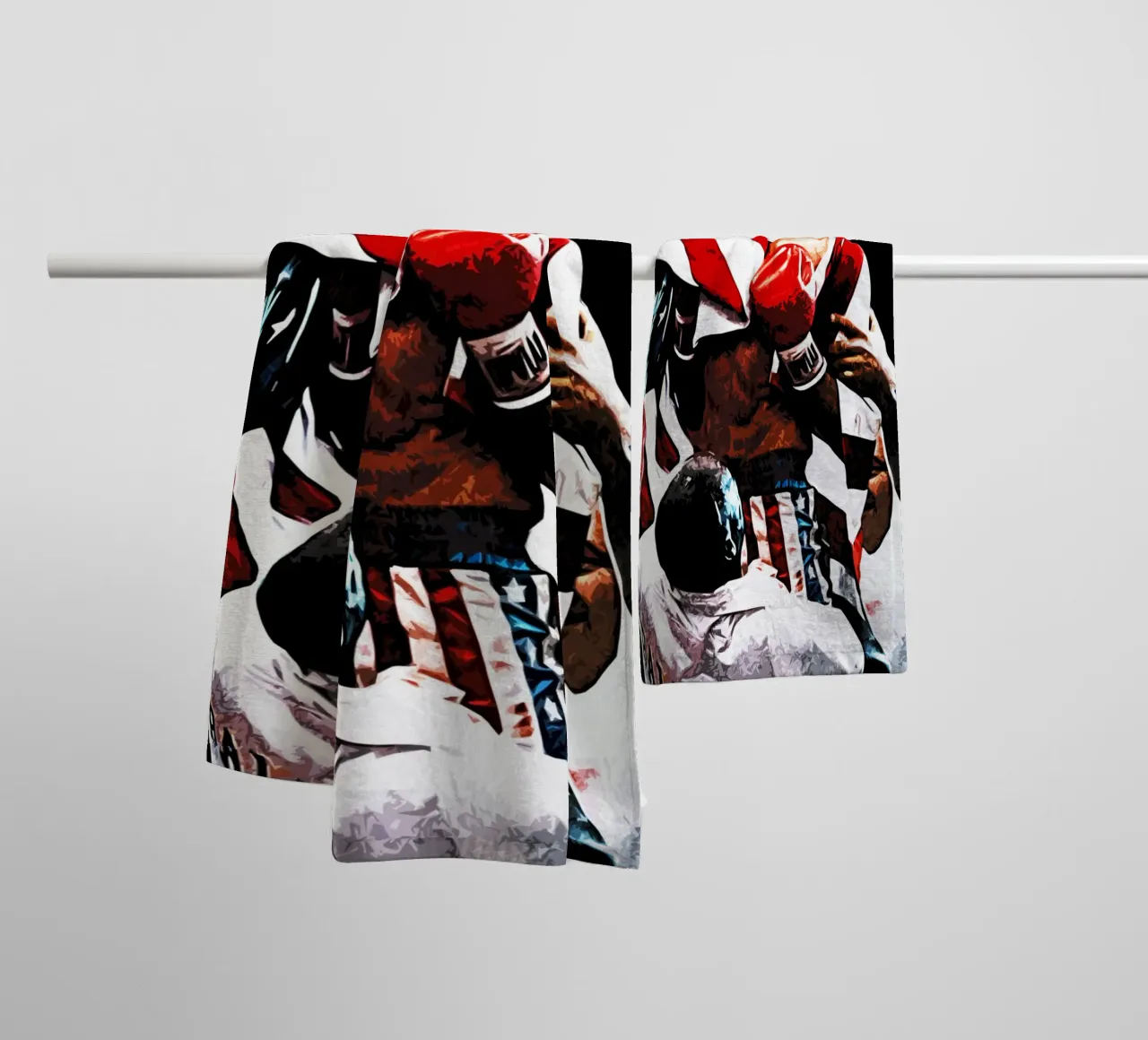 american boxer towel by ontoseno