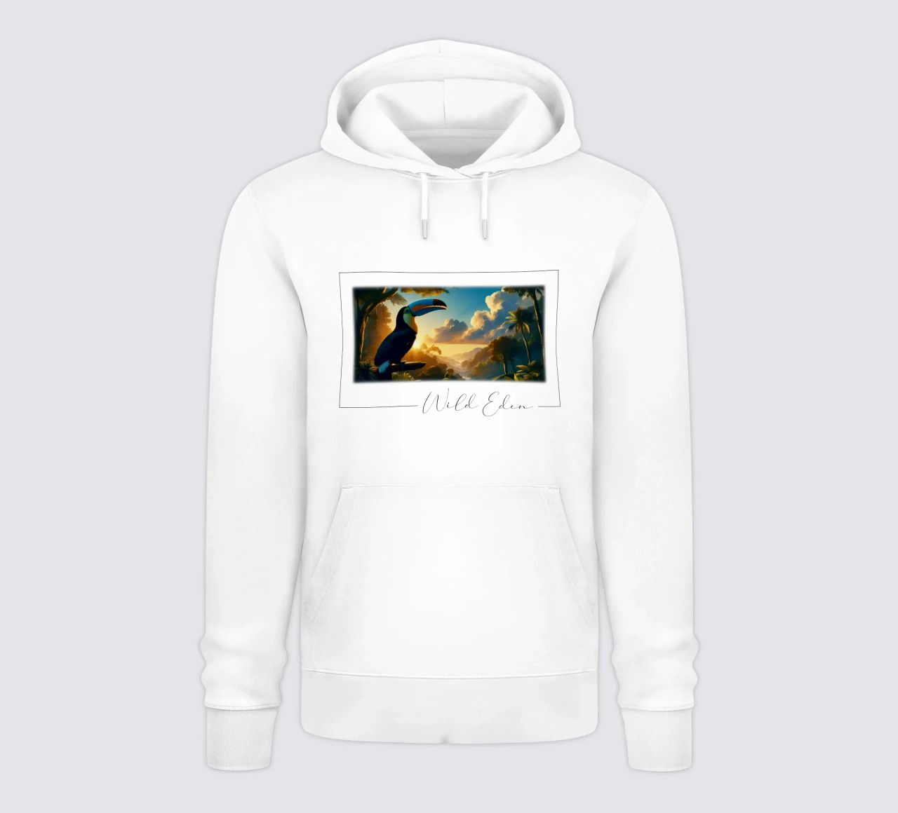 TOUCAN felpa con cappuccio da RUBIANT ART