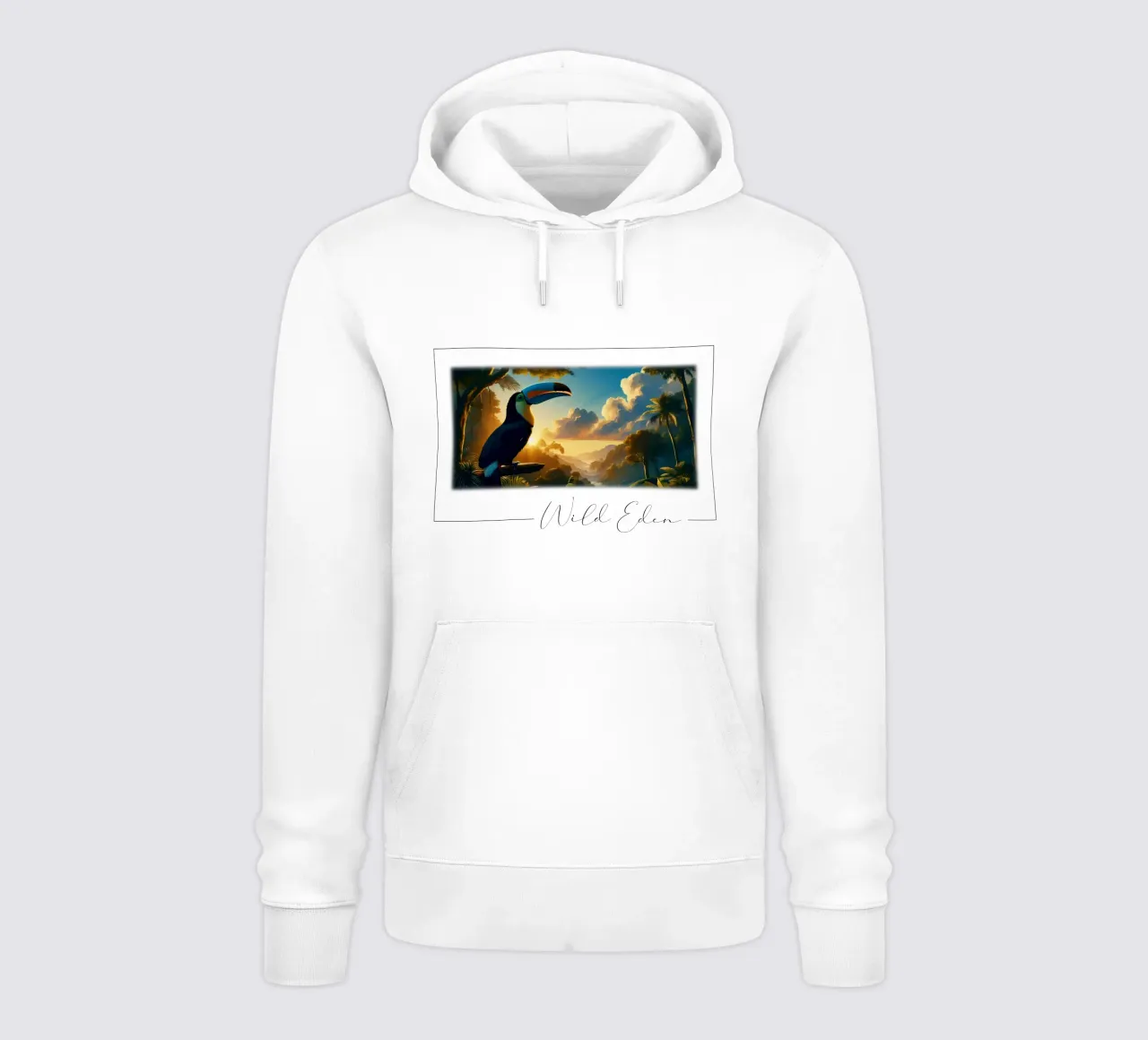 TOUCAN sudadera con capucha de RUBIANT ART