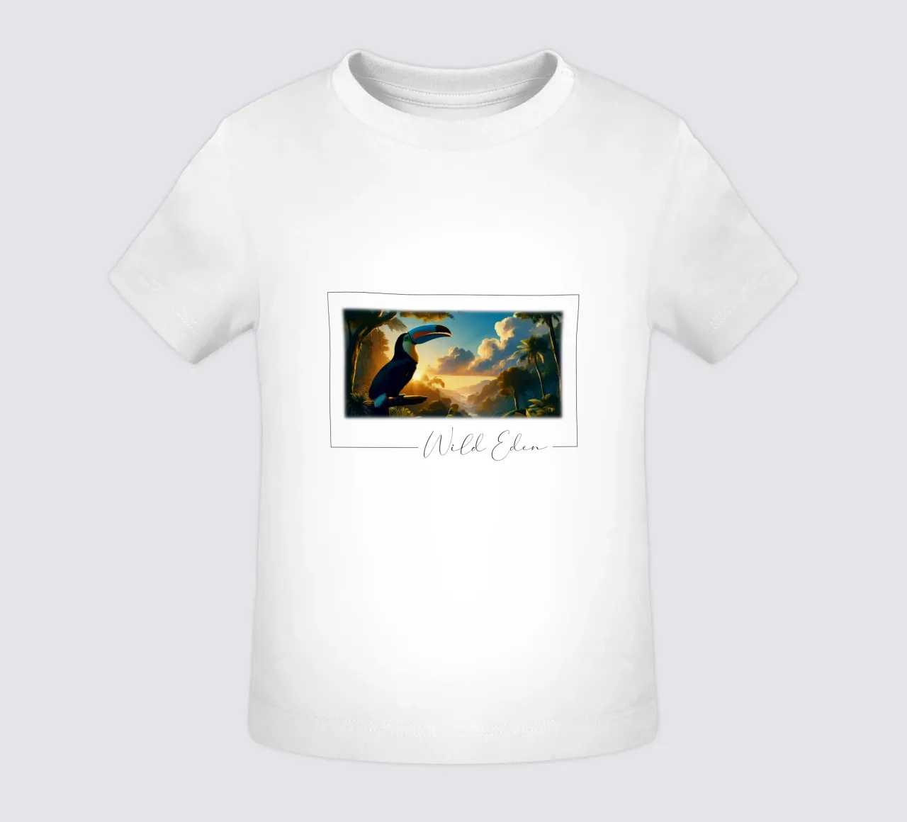 TOUCAN maglietta neonato da RUBIANT ART