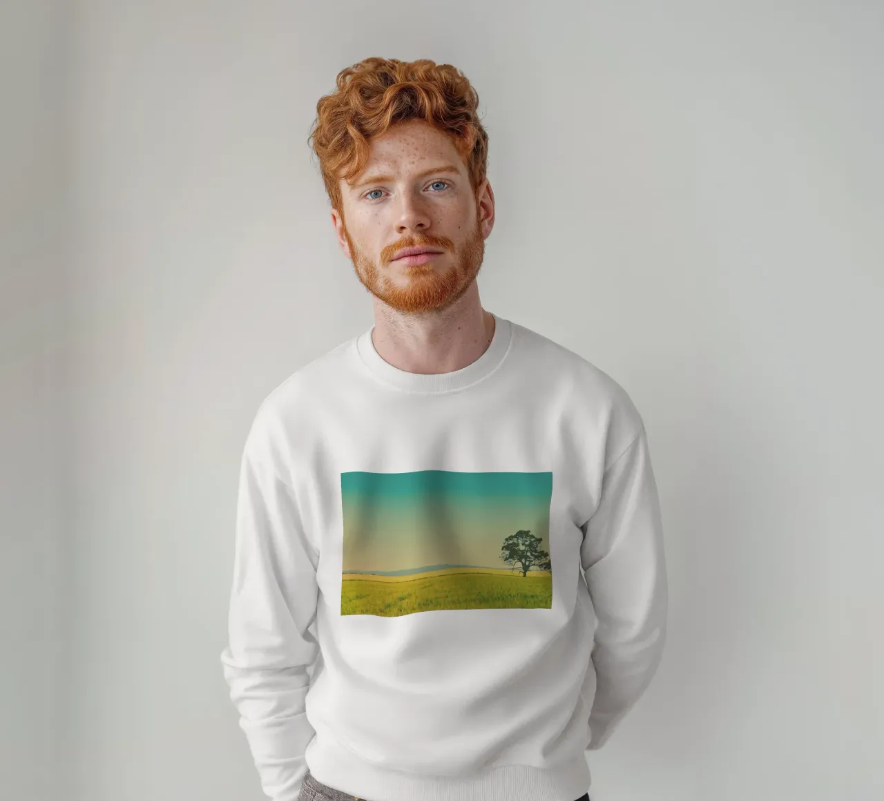 Gomersal Views felpa da Emma Zoe Brew