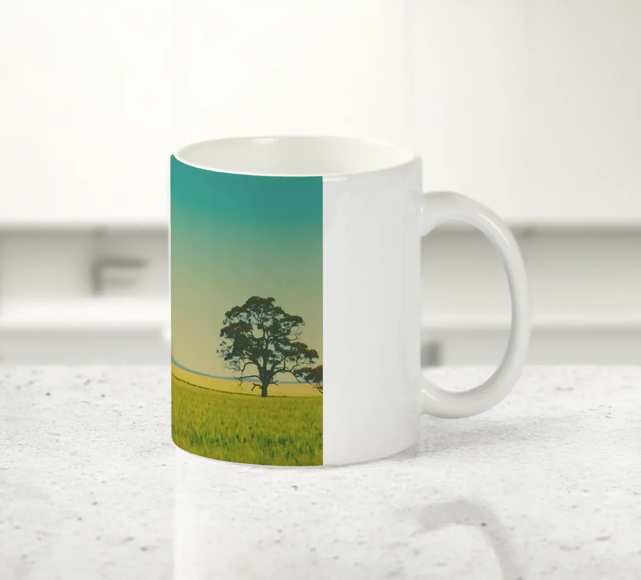 Gomersal Views tazza in ceramica da Emma Zoe Brew