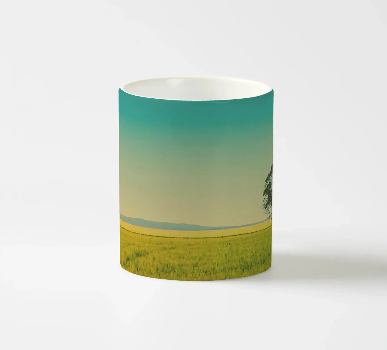 Gomersal Views tazza in ceramica da Emma Zoe Brew