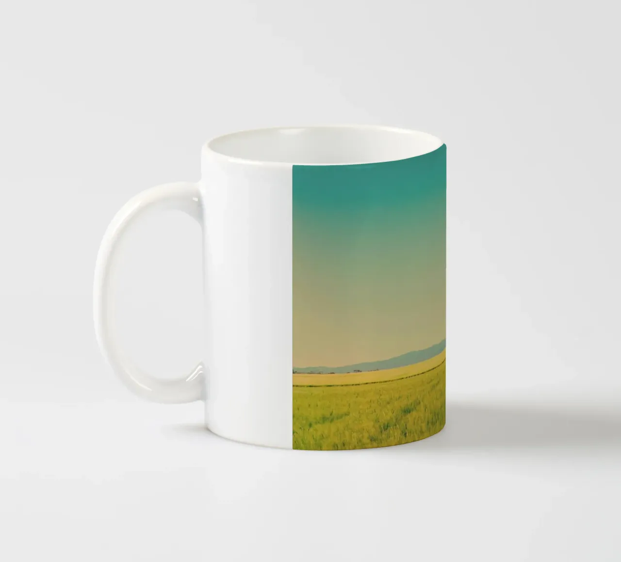 Gomersal Views tazza in ceramica da Emma Zoe Brew