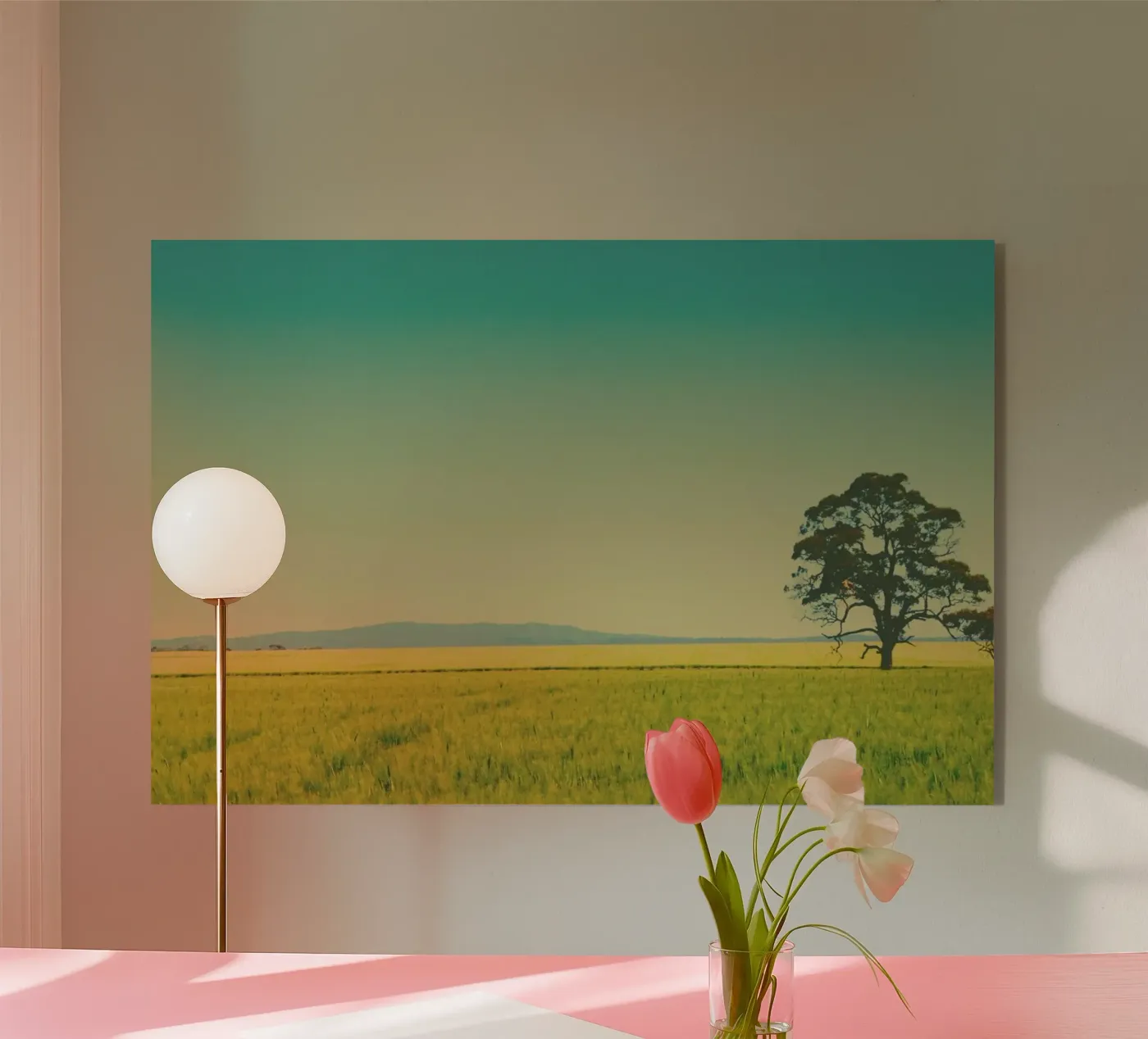 Gomersal Views plexiglass da Emma Zoe Brew