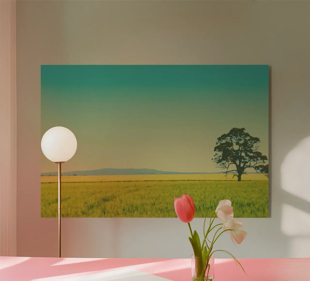 Gomersal Views plexiglass da Emma Zoe Brew