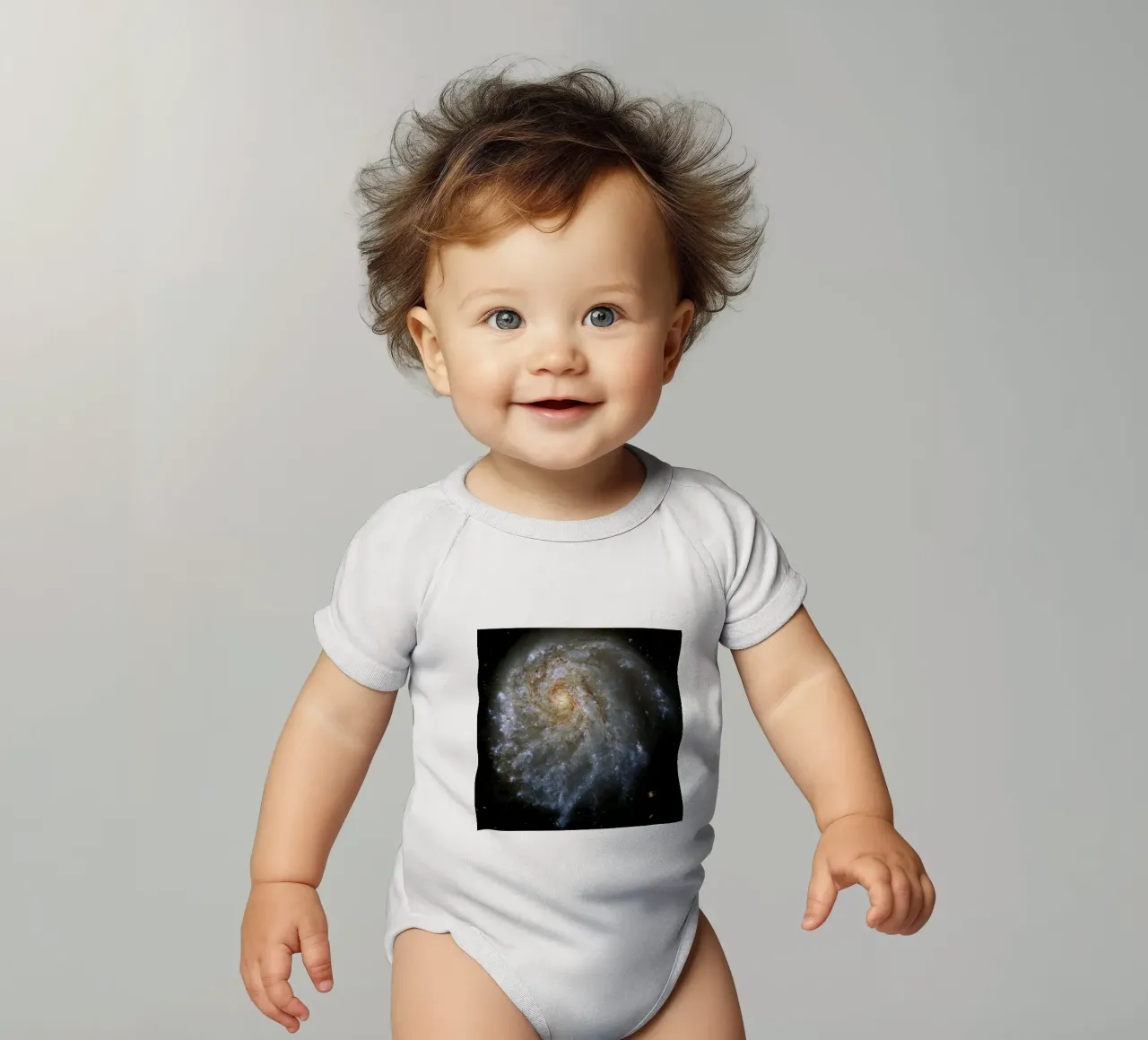 hubble telescope high definition image short-sleeve baby romper by 🎁 ARTVI-SHOP