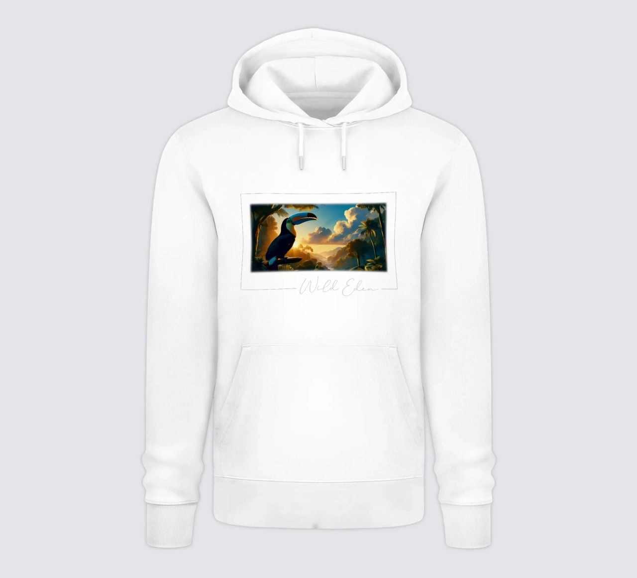 TOUCAN felpa con cappuccio da RUBIANT ART
