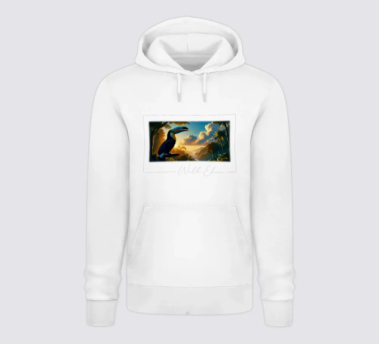 TOUCAN felpa con cappuccio da RUBIANT ART