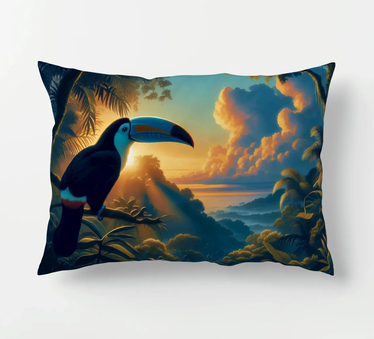TOUCAN cuscino da RUBIANT ART