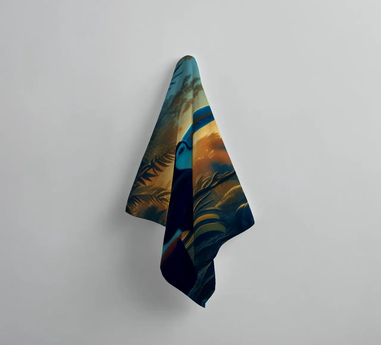 TOUCAN asciugamano da bagno da RUBIANT ART