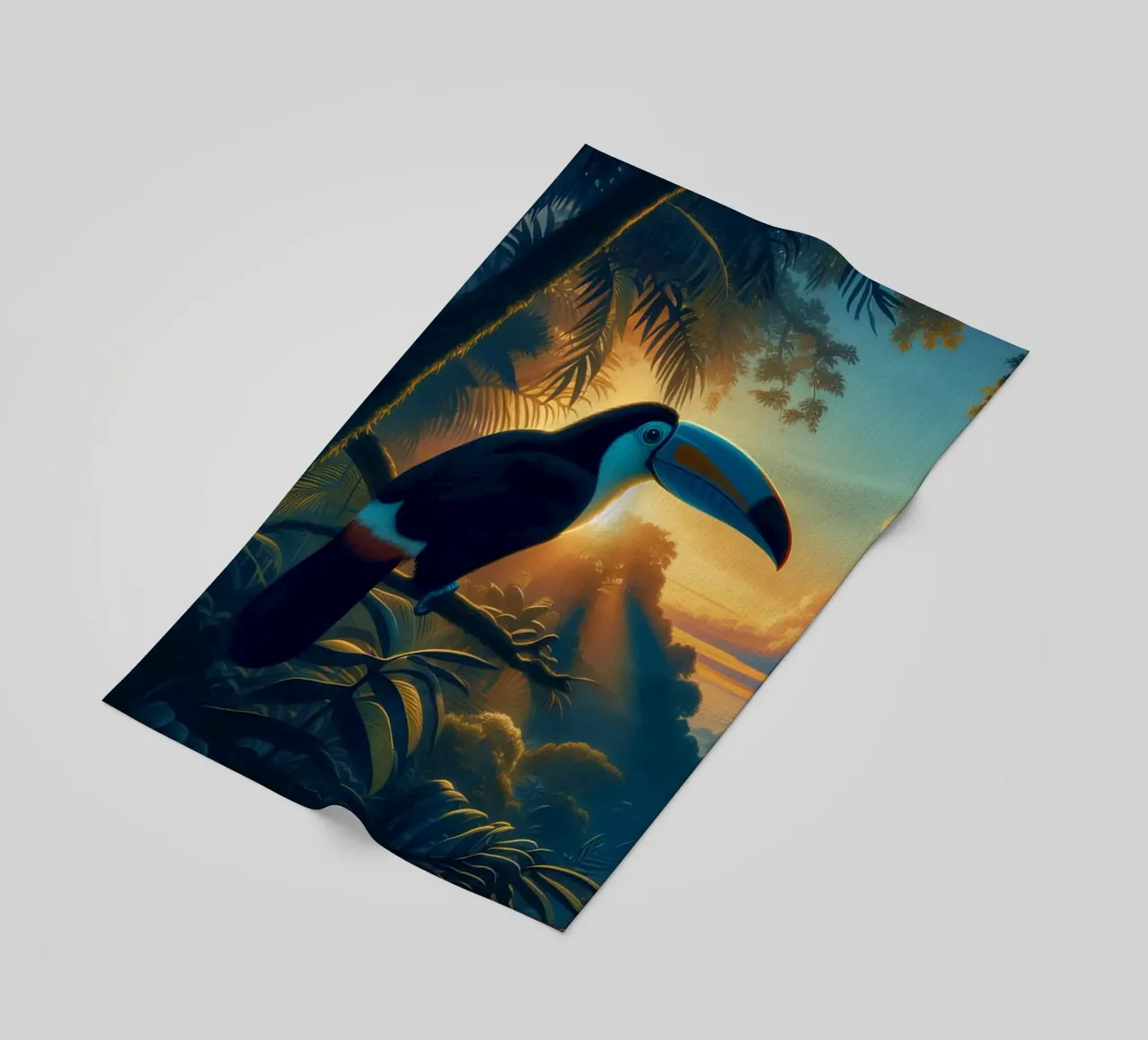 TOUCAN telo mare da RUBIANT ART