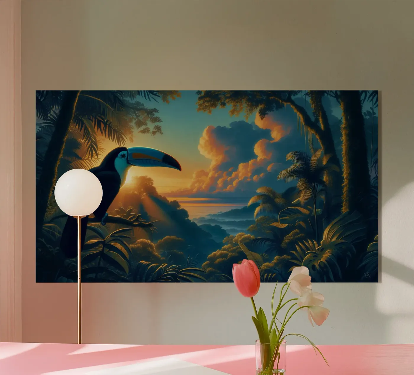 TOUCAN acryl van RUBIANT ART