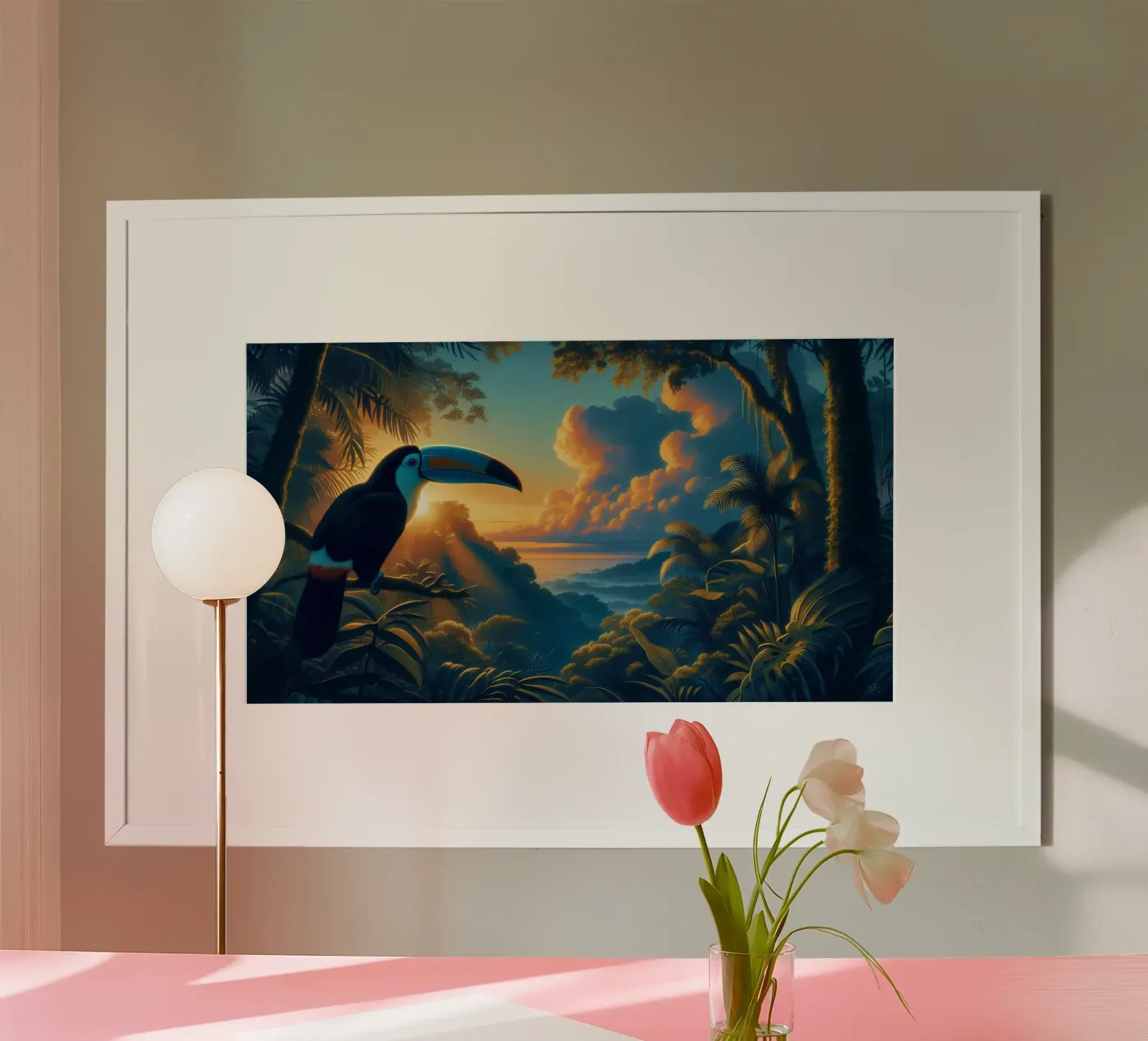 TOUCAN poster by RUBIANT ART