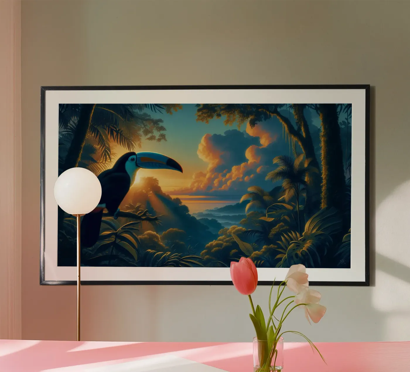 TOUCAN poster by RUBIANT ART