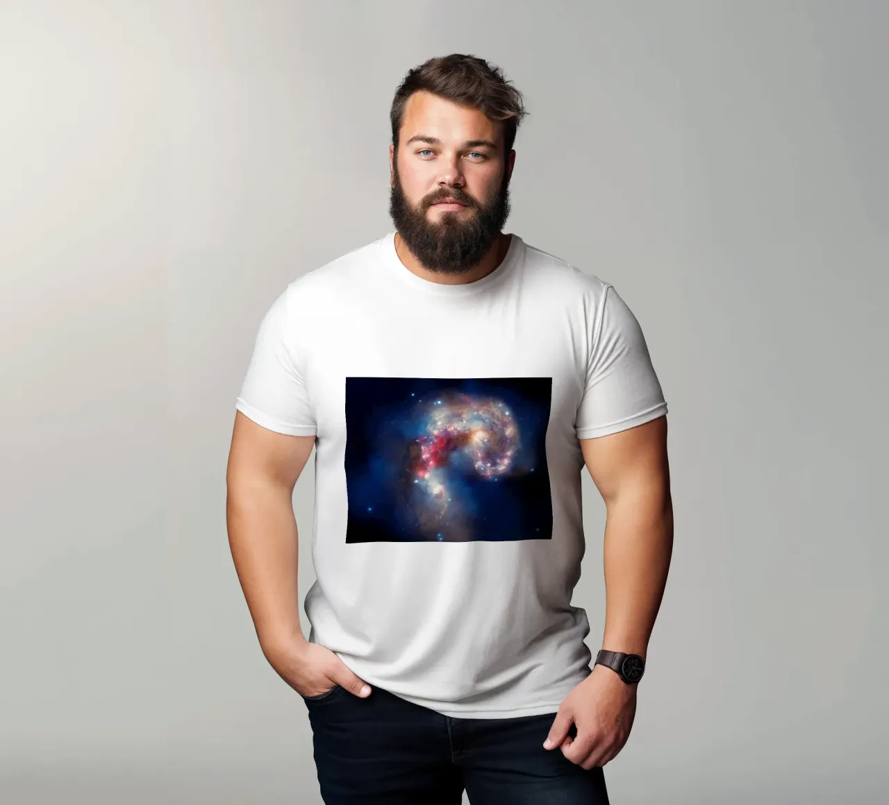 Immagine ad alta definizione del telescopio Hubble t-shirt da 🎁 ARTVI-SHOP