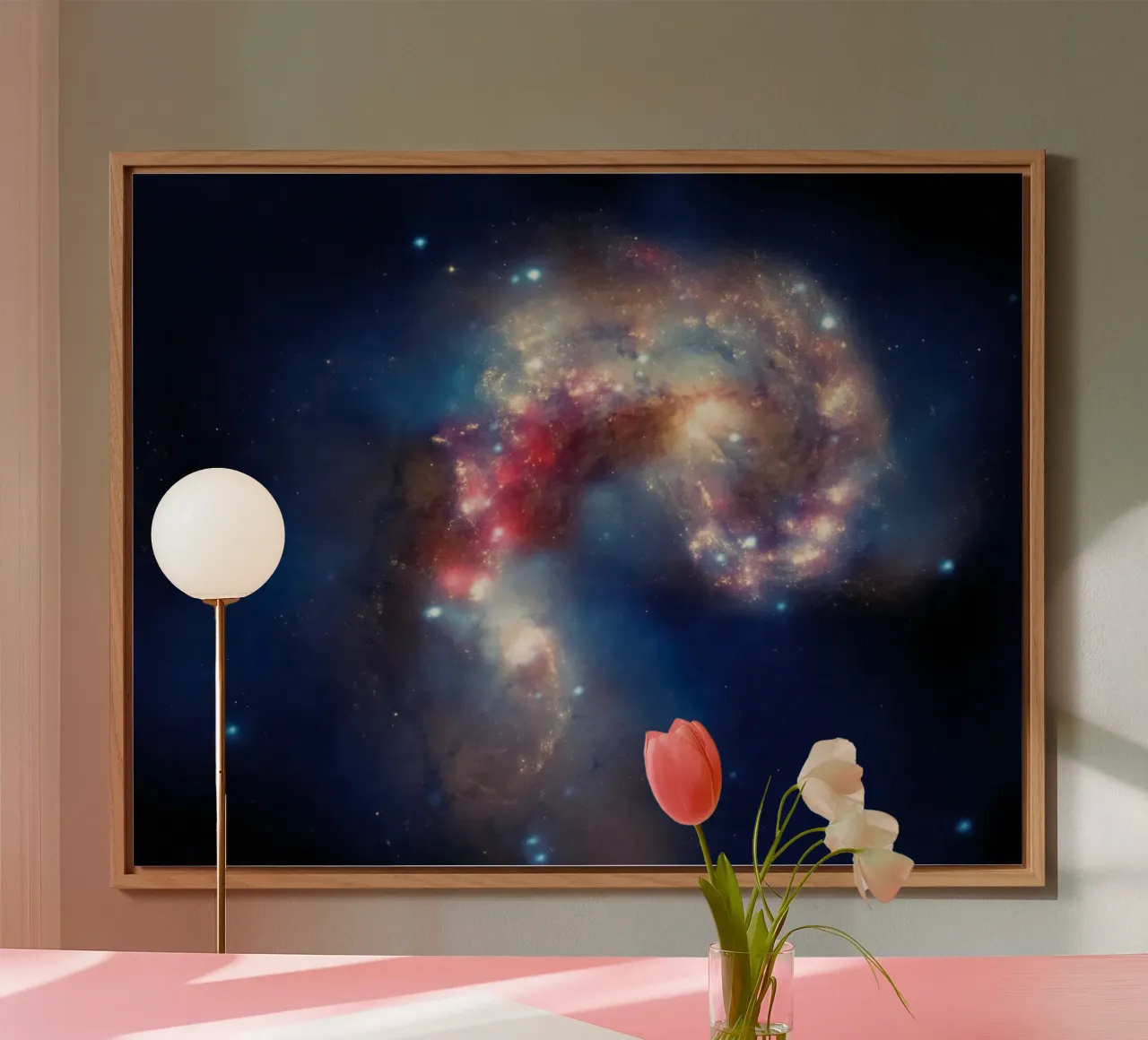 Immagine ad alta definizione del telescopio Hubble alluminio dibond da 🎁 ARTVI-SHOP