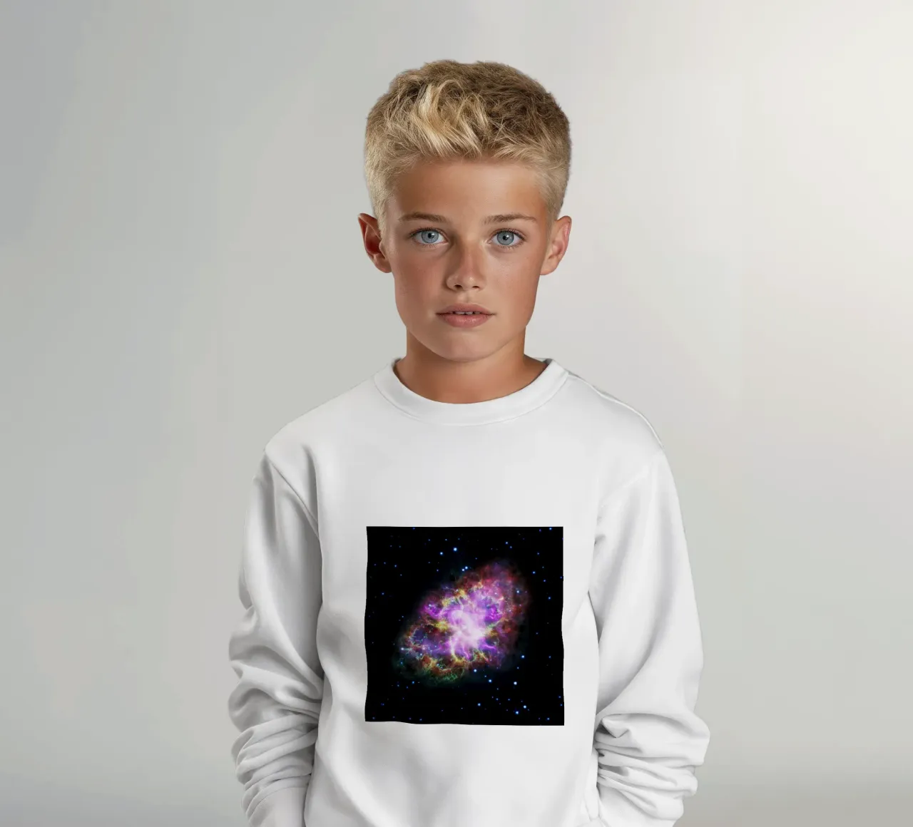 Immagine ad alta definizione del telescopio Hubble felpa bambino da ARTVI-SHOP