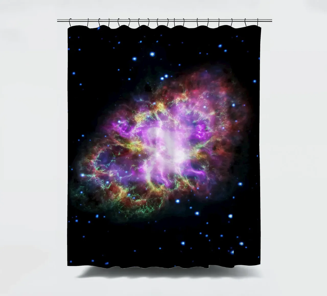 hubble telescope high definition image shower curtain by 🎁 ARTVI-SHOP