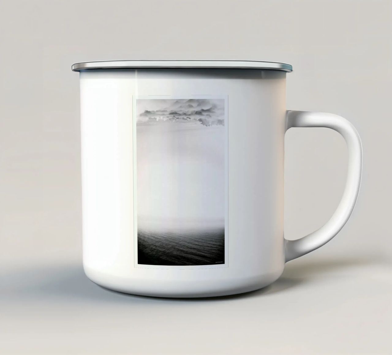 Storm tazza in smalto da The Wall Shop