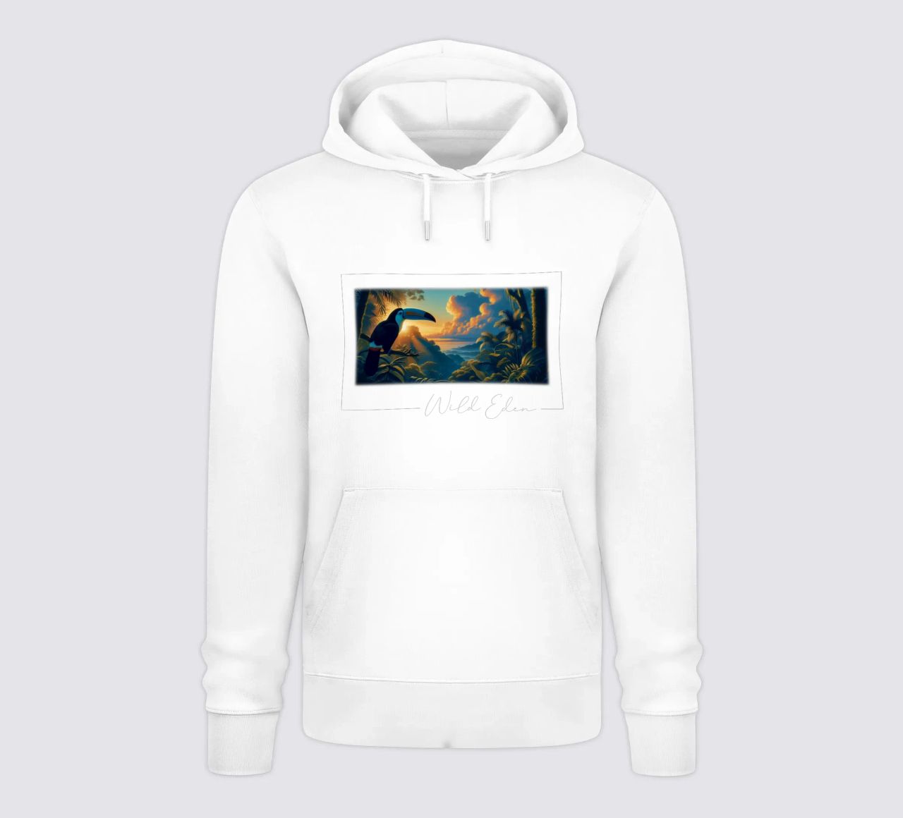 TOUCAN felpa con cappuccio da RUBIANT ART