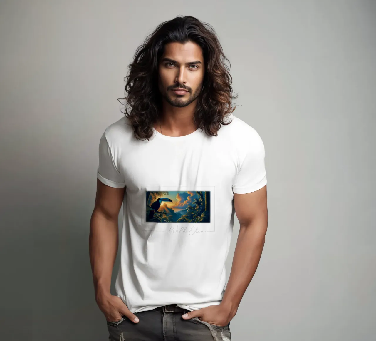 TOUCAN t-shirt da RUBIANT ART