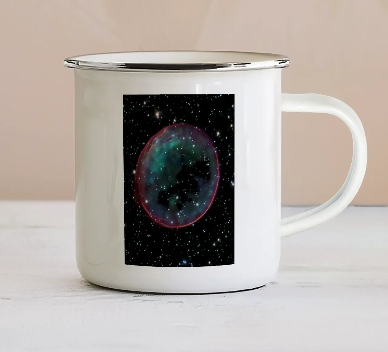 Immagine ad alta definizione del telescopio Hubble tazza in smalto da 🎁 ARTVI-SHOP