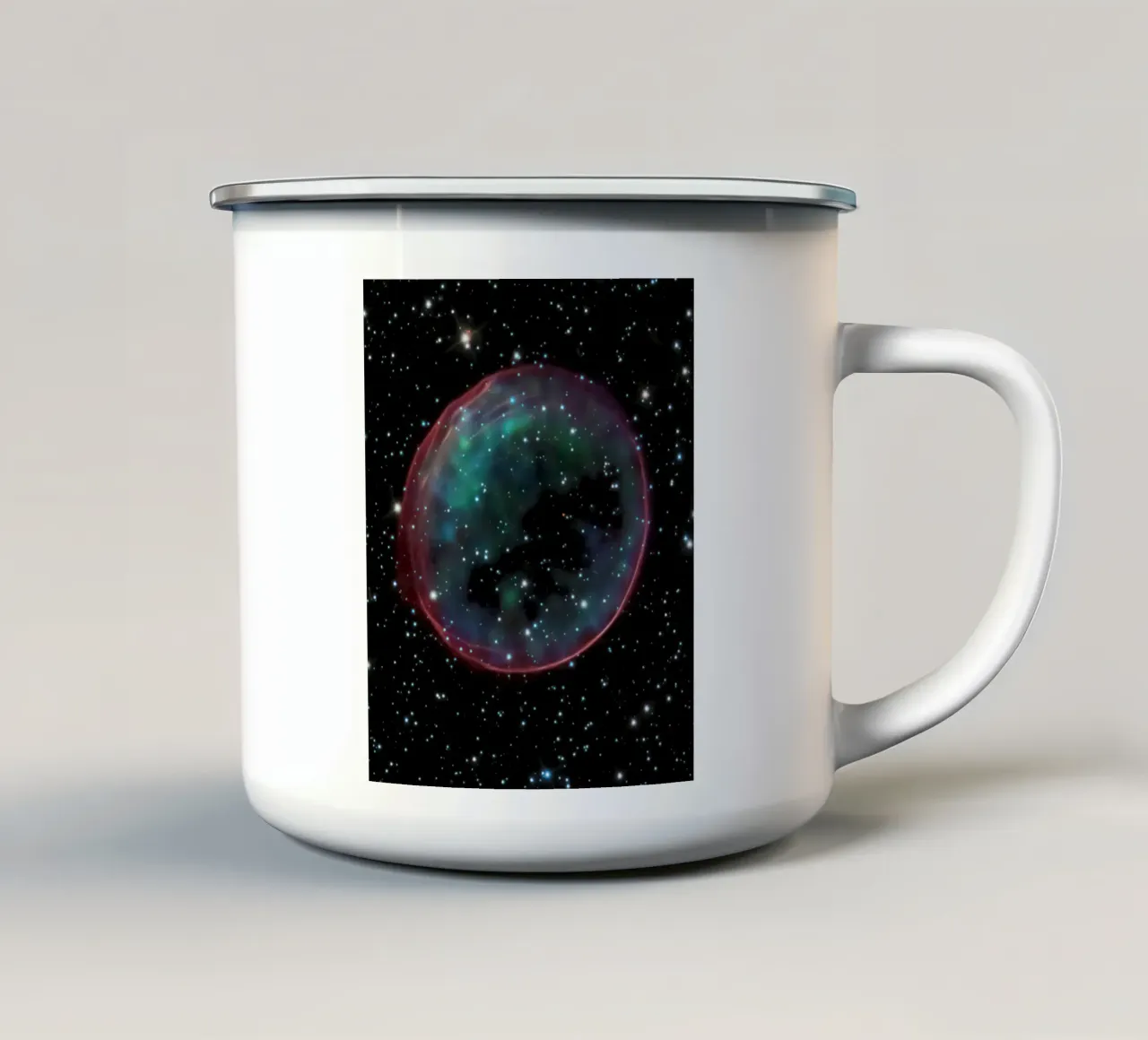 Immagine ad alta definizione del telescopio Hubble tazza in smalto da 🎁 ARTVI-SHOP