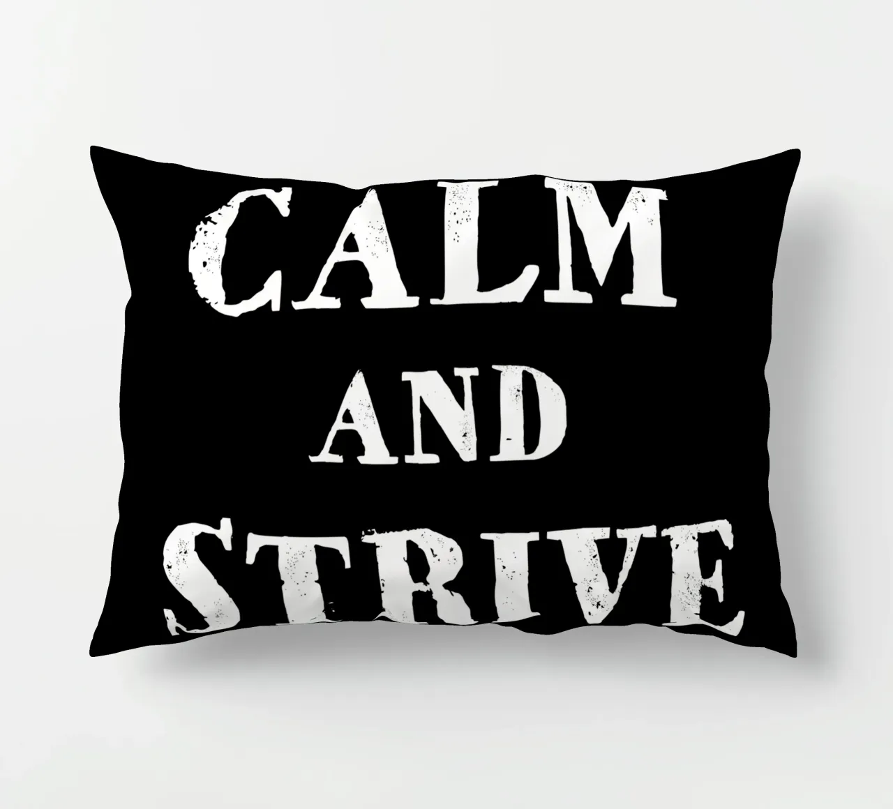 Keep calm and strive on cuscino da happieeagle