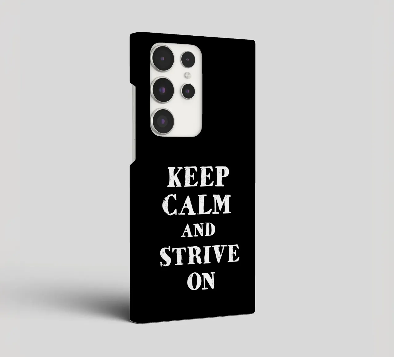 Keep calm and strive on cover samsung da happieeagle