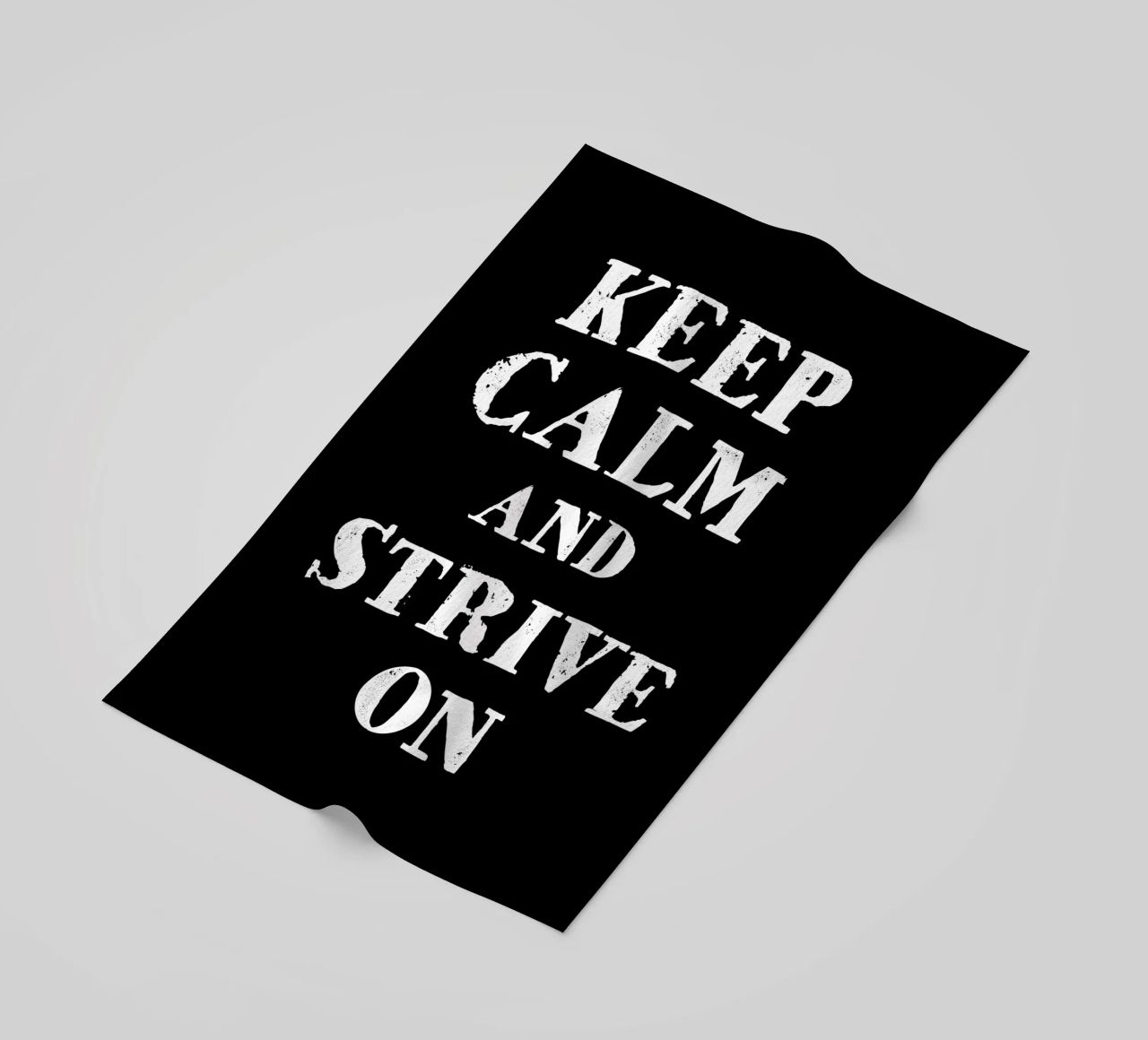 Keep calm and strive on telo mare da happieeagle