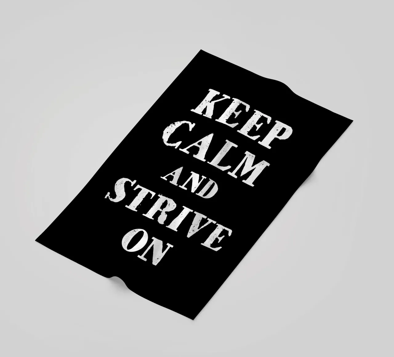 Keep calm and strive on telo mare da happieeagle