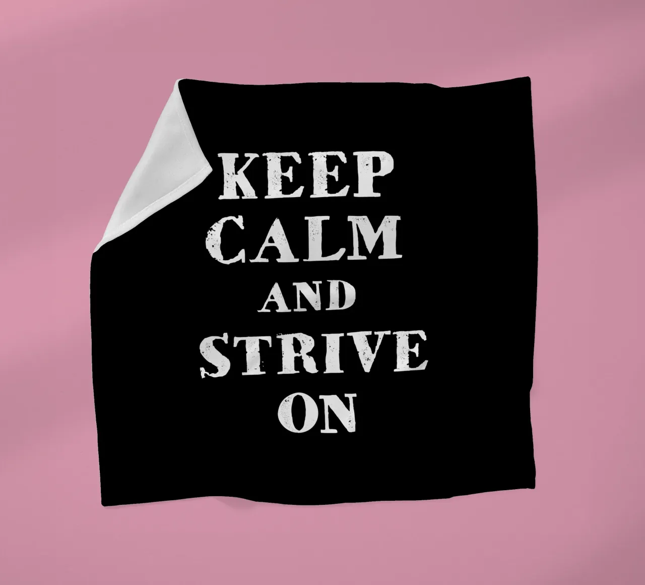 Keep calm and strive on coperta in pile da happieeagle