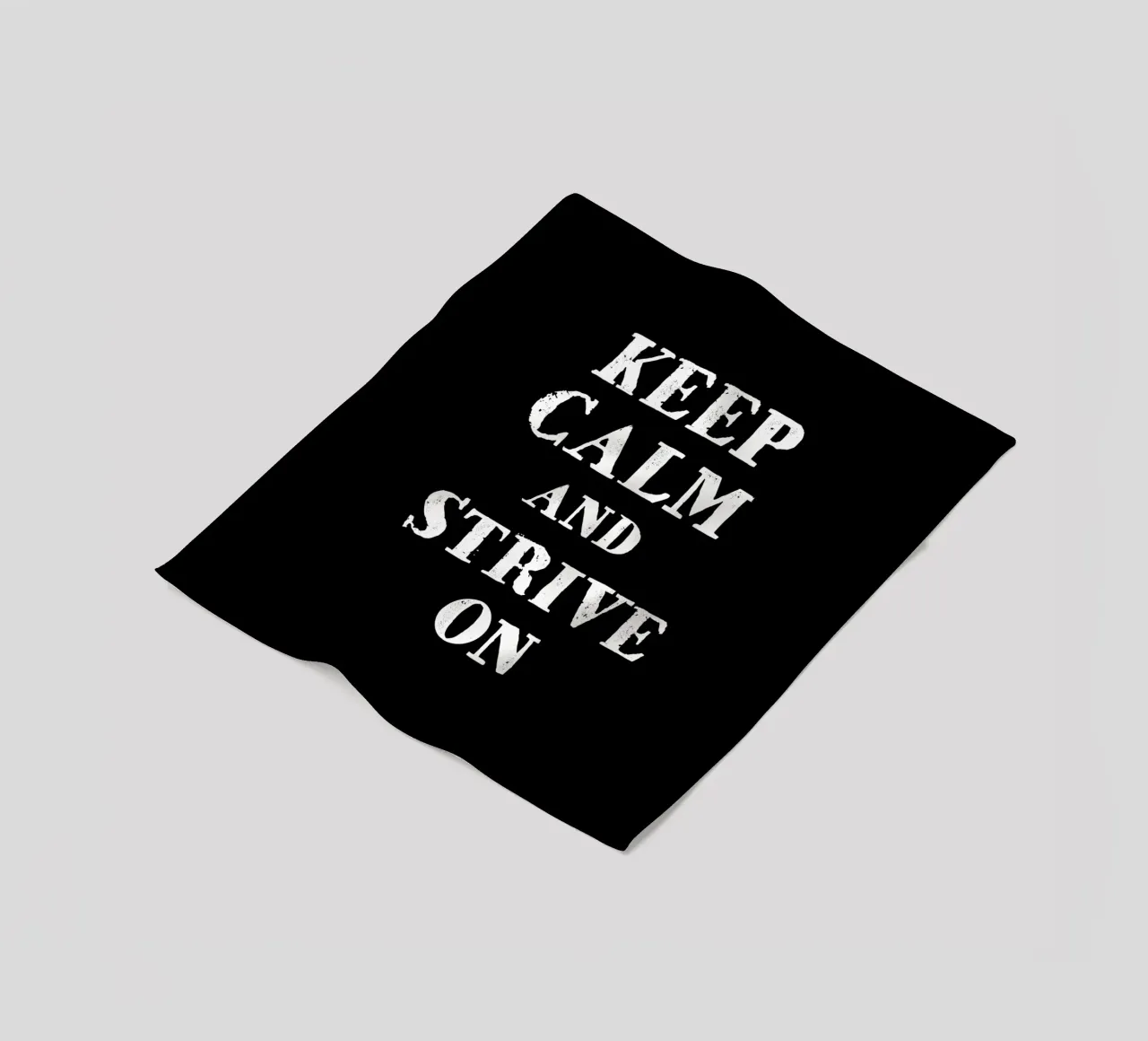 Keep calm and strive on coperta in pile da happieeagle