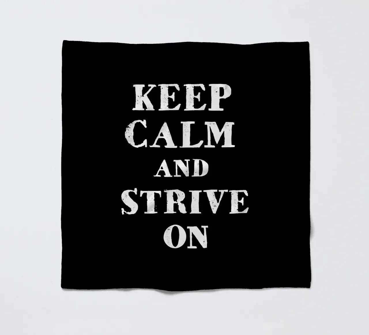 Keep calm and strive on coperta in pile da happieeagle
