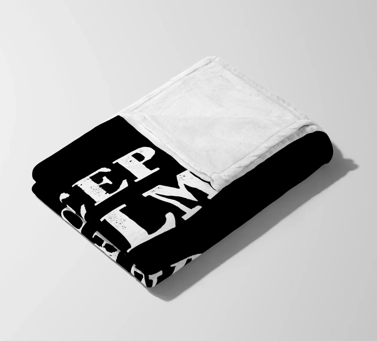 Keep calm and strive on coperta in pile da happieeagle