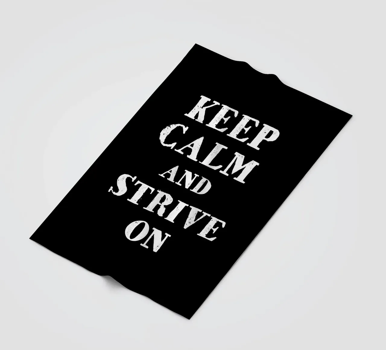 Keep calm and strive on coperta in pile da happieeagle