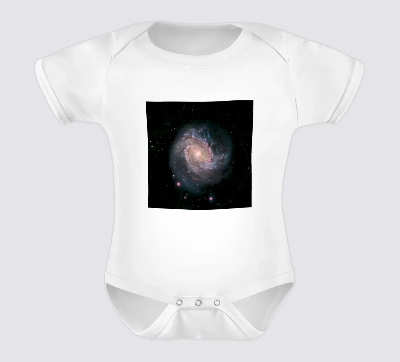 Immagine ad alta definizione del telescopio Hubble body neonato maniche corte da 🎁 ARTVI-SHOP