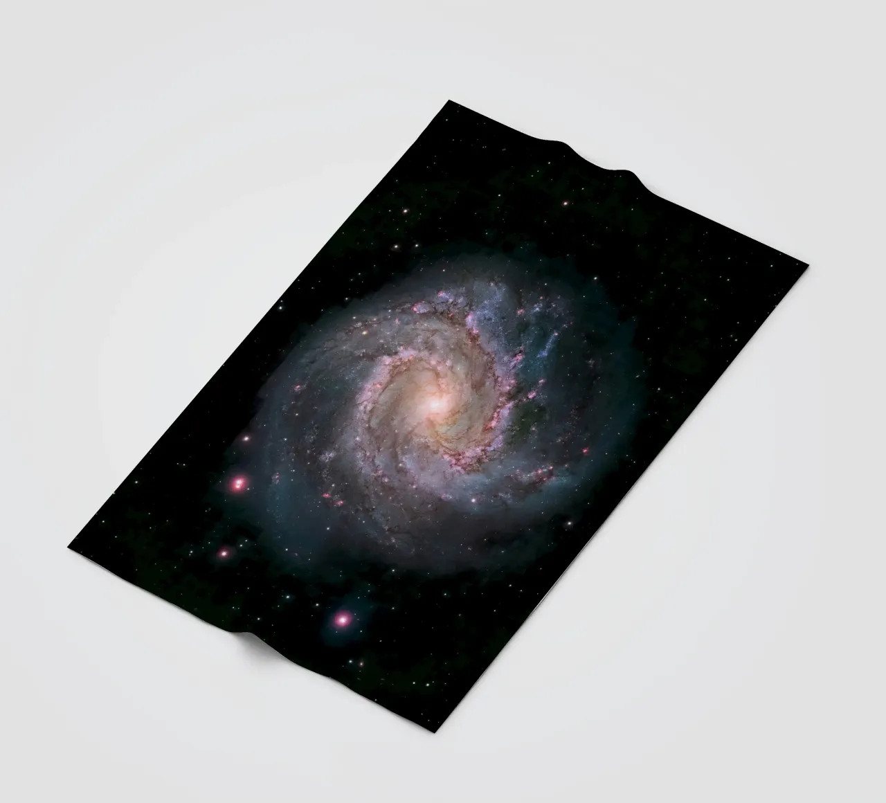 hubble telescope high definition image fleece blanket by 🎁 ARTVI-SHOP
