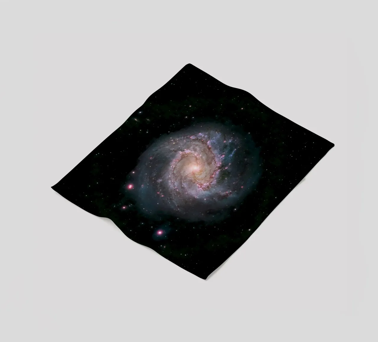 hubble telescope high definition image fleece blanket by 🎁 ARTVI-SHOP