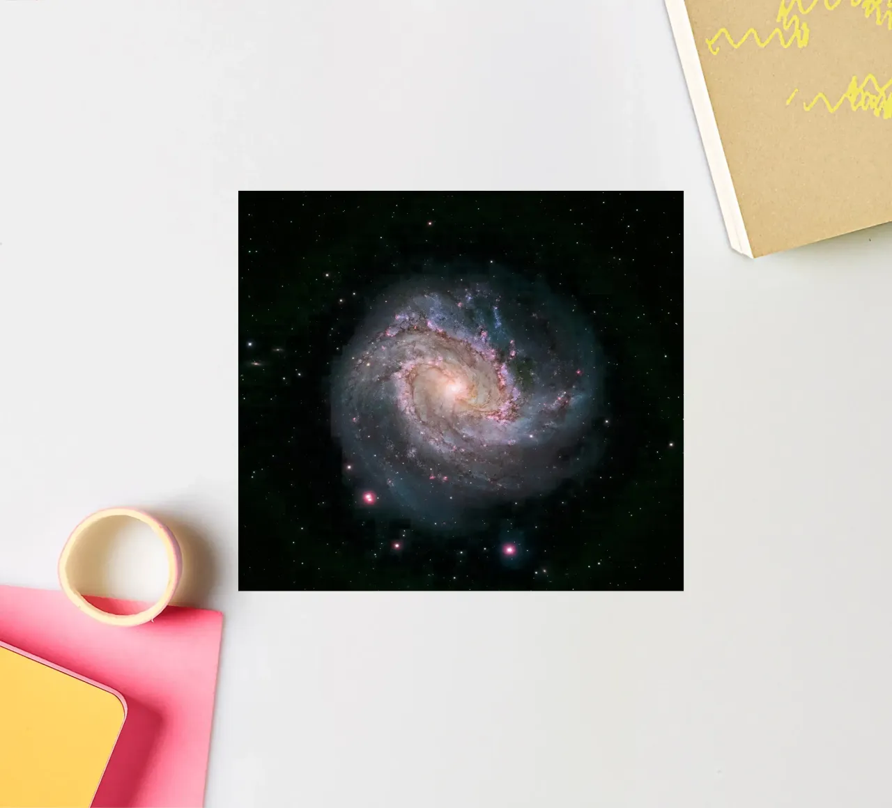 image haute définition du télescope hubble autocollant de 🎁 ARTVI-SHOP