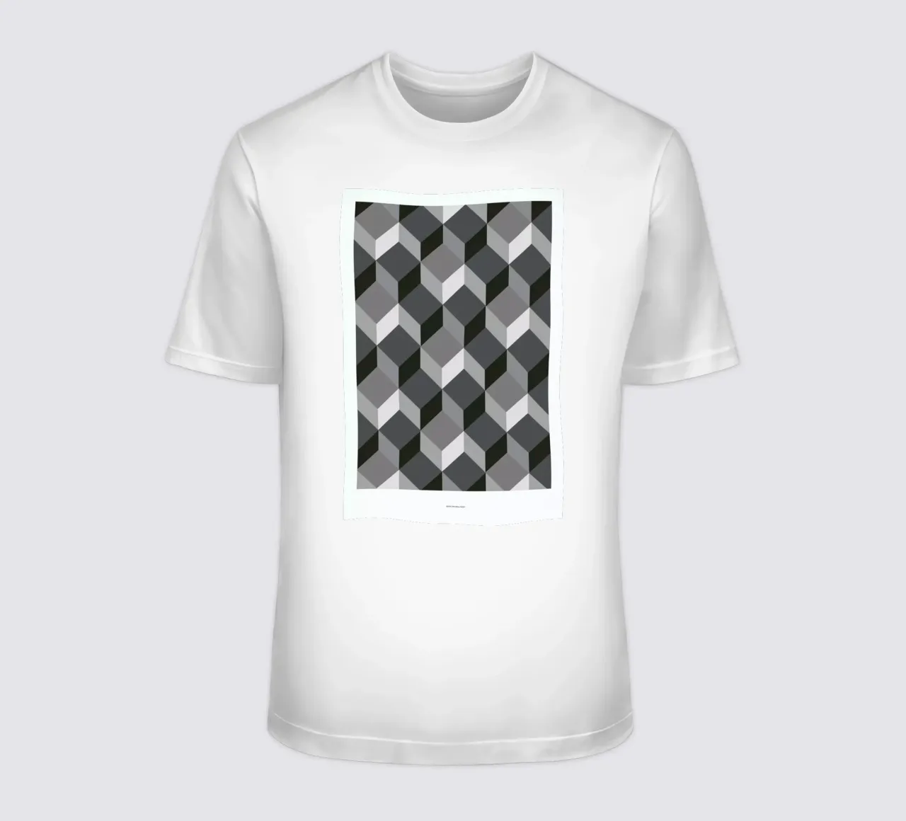 Cubes t-shirt da The Wall Shop