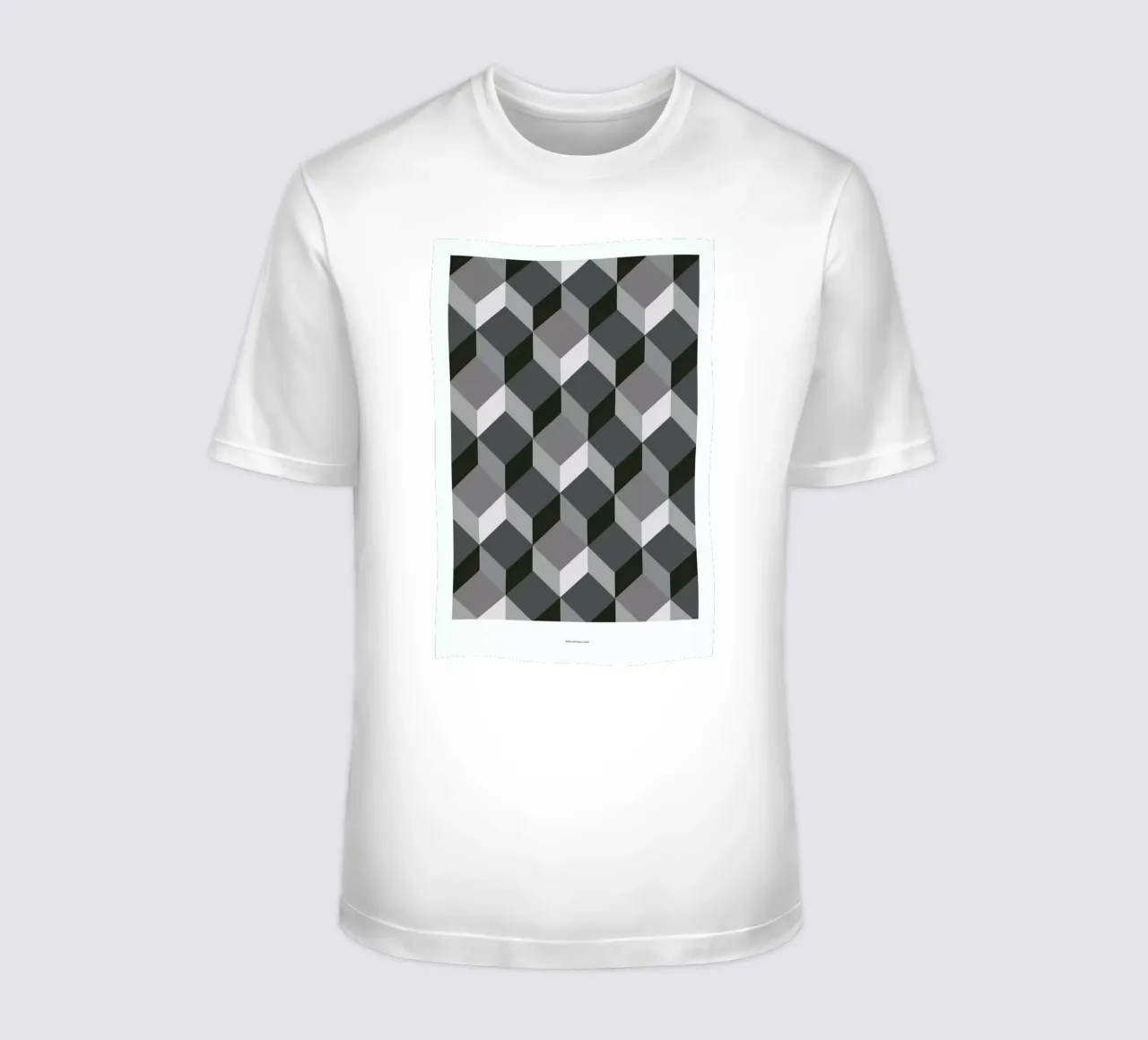 Cubes t-shirt da The Wall Shop