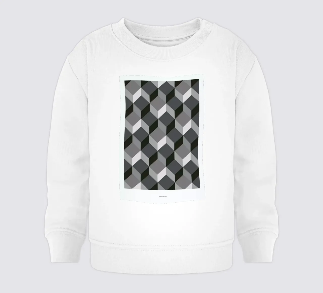 Cubes felpa neonato da The Wall Shop