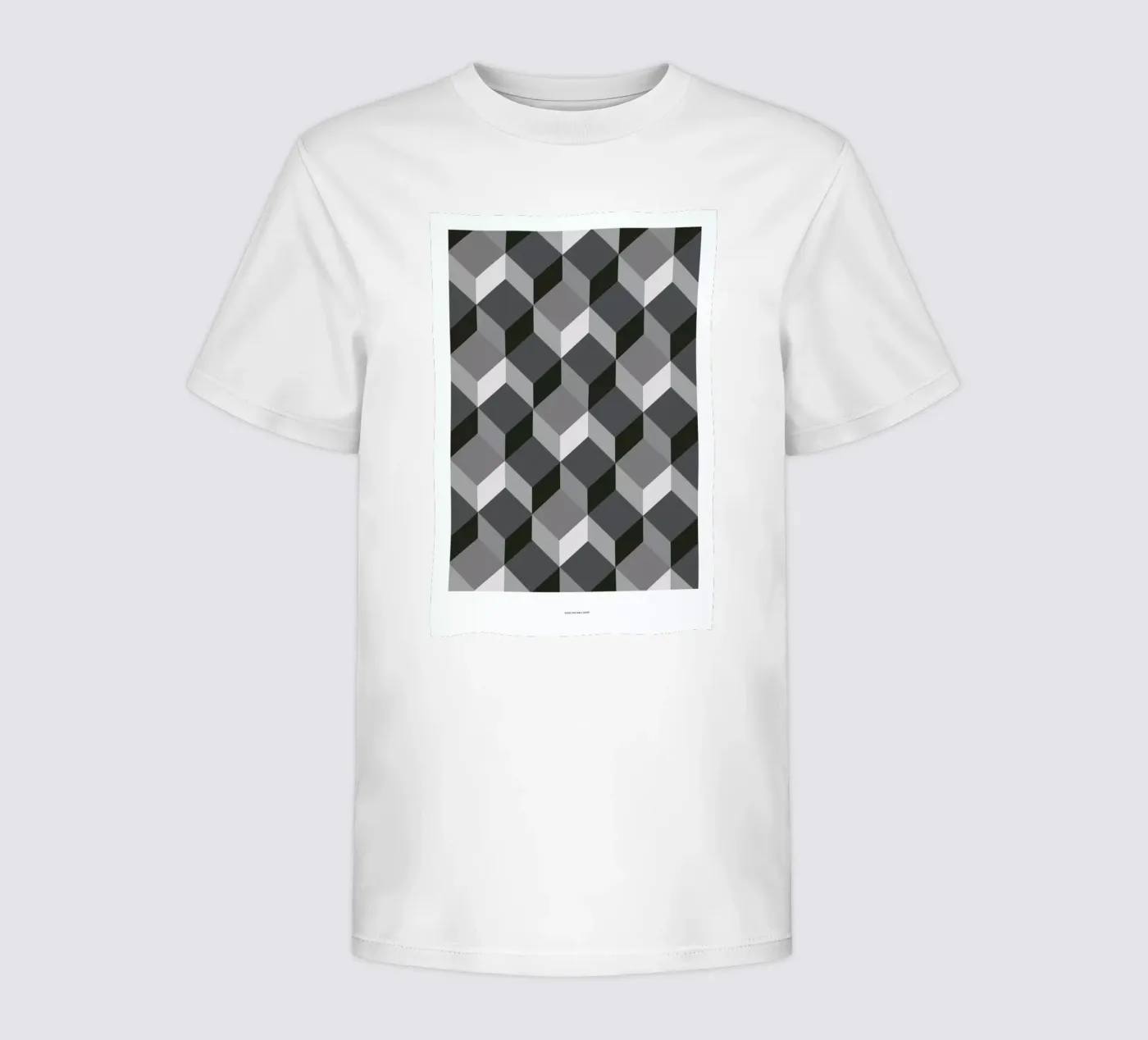 Cubes Kinder T-Shirt von The Wall Shop