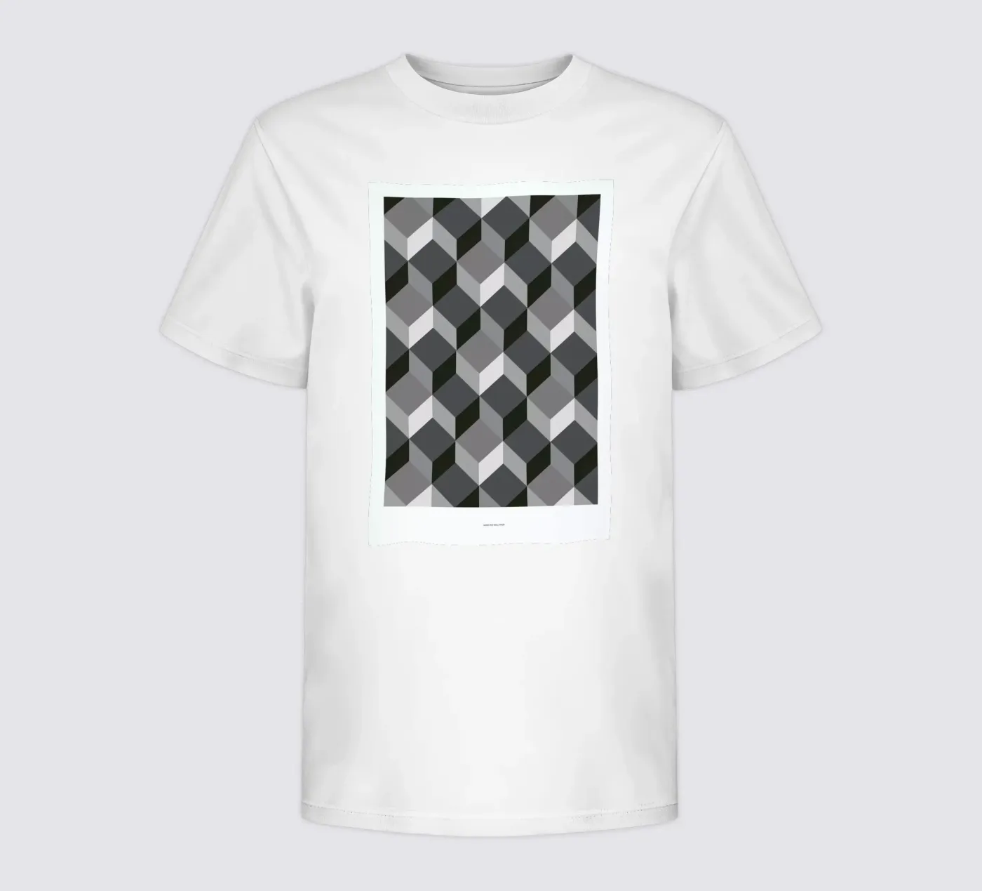 Cubes kinder t-shirt van The Wall Shop