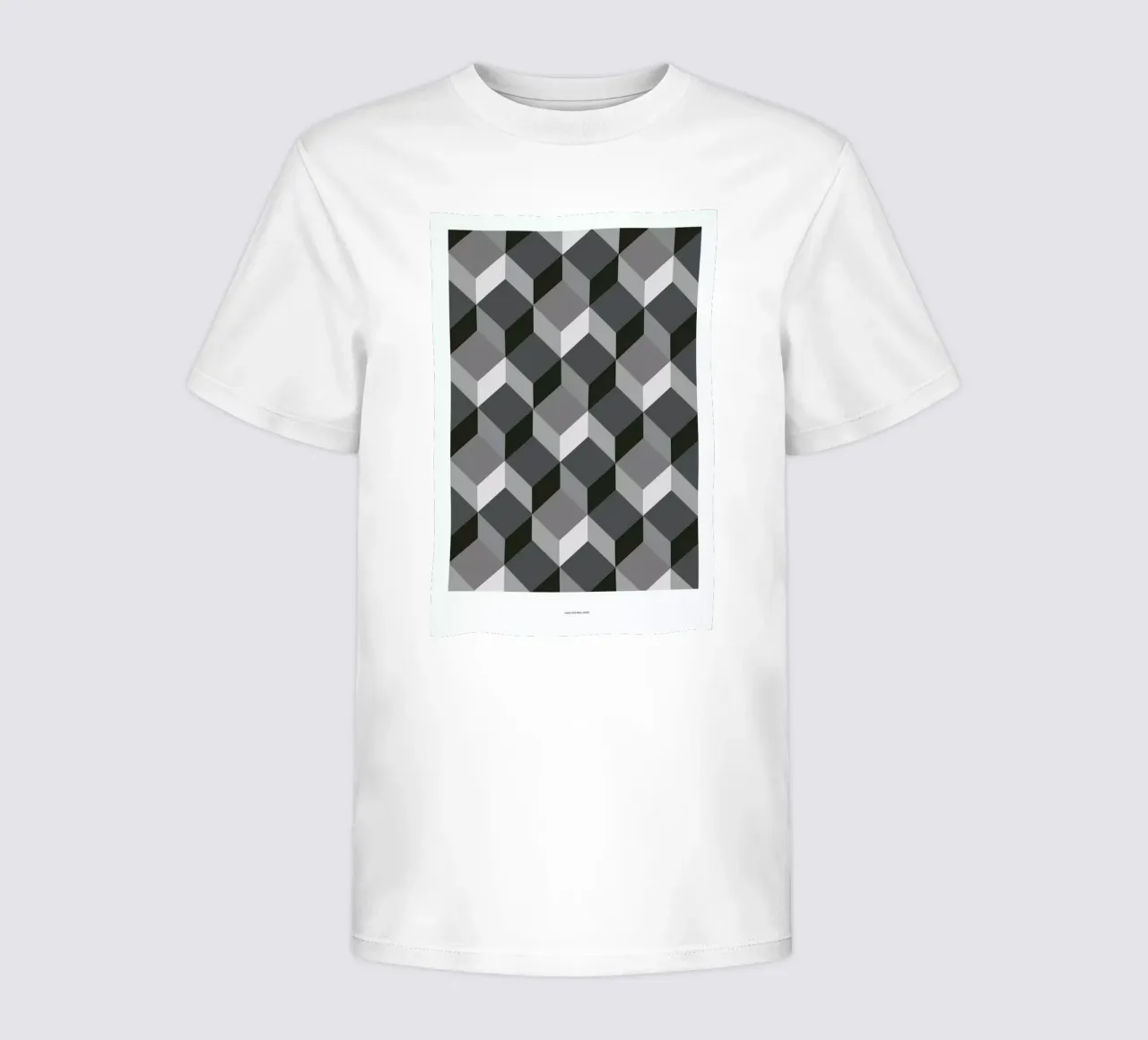 Cubes kinder t-shirt van The Wall Shop